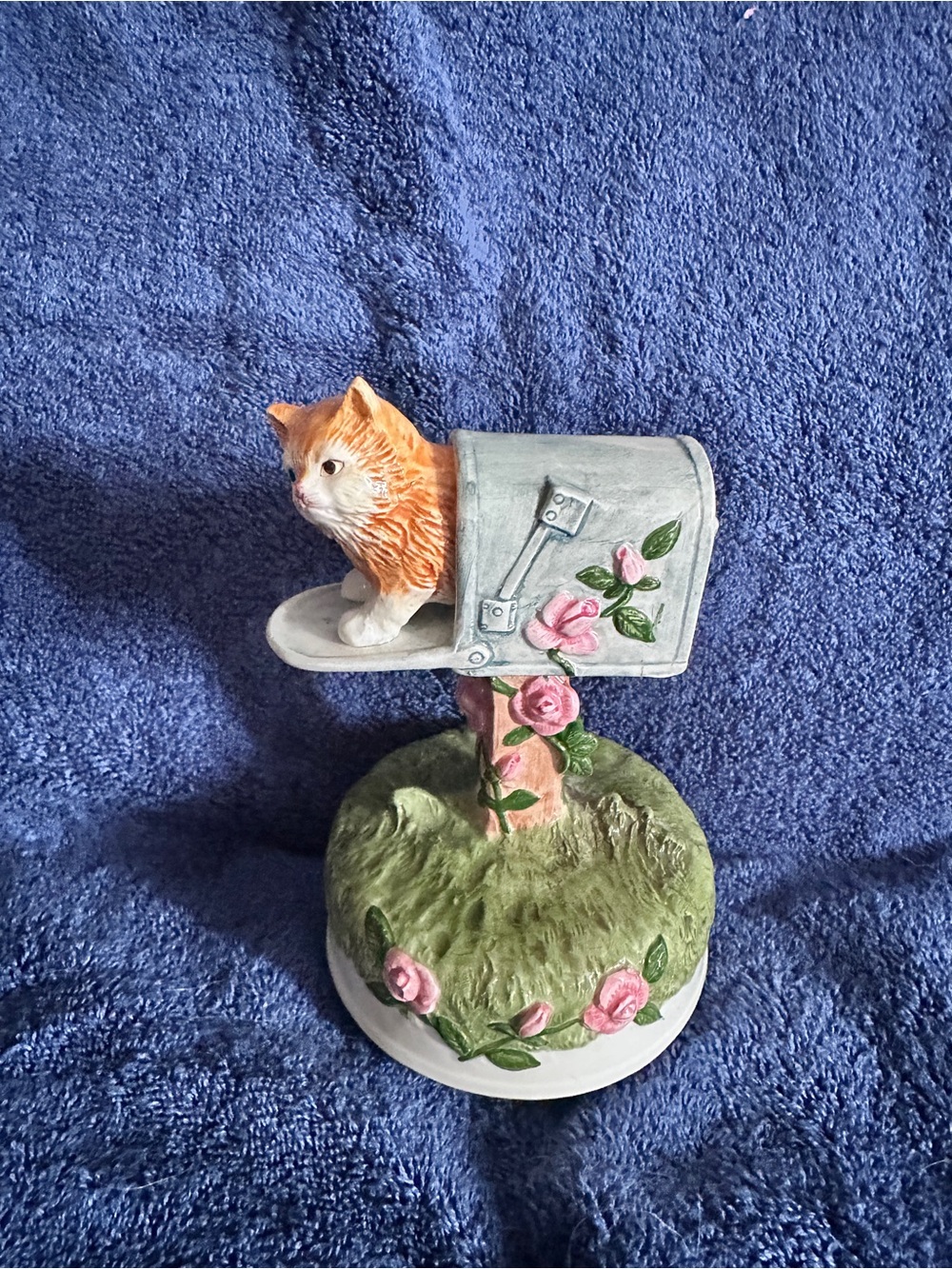 Otagiri (OMC), Pussycat In Mailbox Music Box - Plays “Memory”